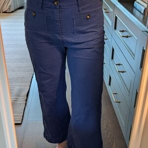 J. Crew Navy Wide Leg Jeans